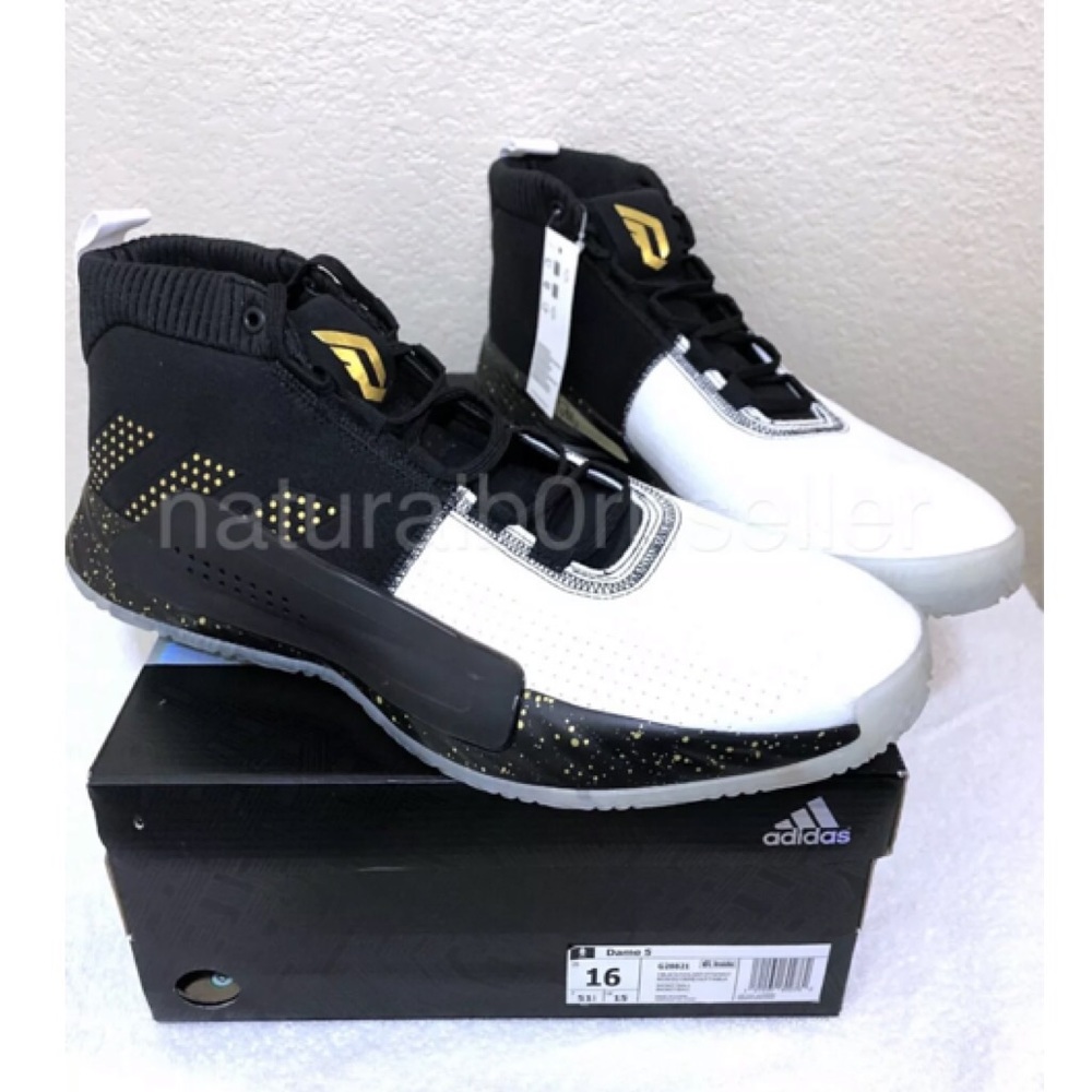 Adidas G28821 Dame 5 Shoes Lillard C1